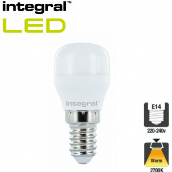 Integral Led Parfumlamp 1.8W-10W E14 Opaal 27K 160Lm NoDim buis 58*27m