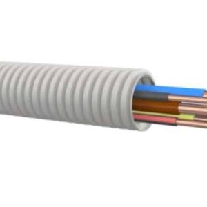 Installatiebuis Flexibel Pvc Pijp 58 16Mm Crème Bedraad 5Aderig 100Mtr - Afbeelding 3