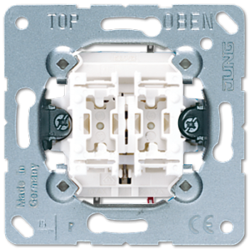 Jung Inbouw Basiselement Schakelaar Jalouzie Wip 1-Polig Met Vergrende