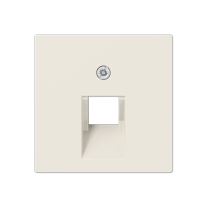 Jung As500 Afdekking Centraalplaat Isdn 1xrj45 Utp A569-1Plua Crème