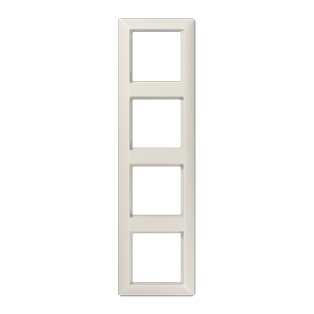 Jung As500 Afdekking Afdekraam 4-Voudig As584 Crème