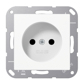 Jung As500 Inbouw Basiselement Wcd 1-Voudig A511Nww Echt Wit