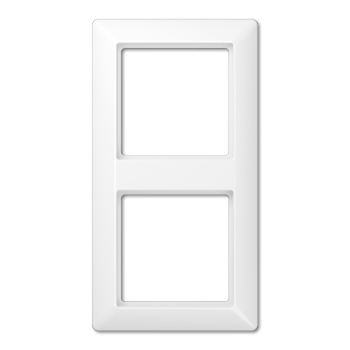 Jung As500 Afdekking Afdekraam 2-Voudig As582Ww Echt Wit