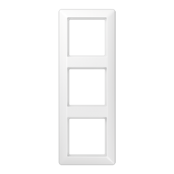 Jung As500 Afdekking Afdekraam 3-Voudig As583Ww Echt Wit