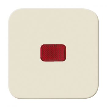 ABB Busch-Jaeger Afdekking Wipvlak Wissel Kruis Controle Lamp 2509-212 Inb Si Crème 1731-0-0355