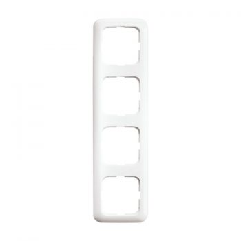 ABB Busch-Jaeger Afdekking Afdekraam 4-Voudig 2514-214 Reflex Echt Wit 1725-0-0951