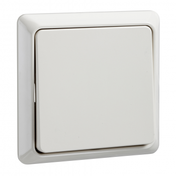 Elso Inbouw Basiselement Schakelaar Wissel Kompleet Schroef 251600 Crème