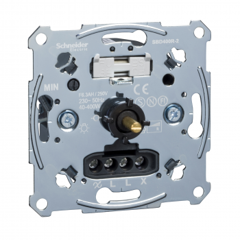 Elso Inbouw Dimmer 40-400W Elg 174111 Draai en Druk Wissel Gloeilamp en Halogeen 230V