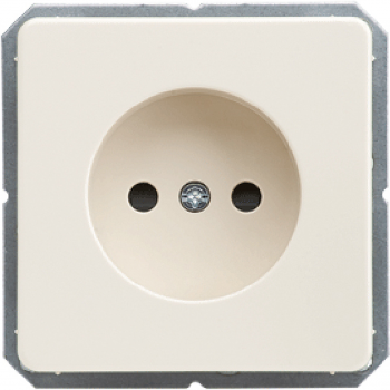 Elso Inbouw Basiselement Wcd 1-Voudig 205850 Crème Met Kinderbeveiliging