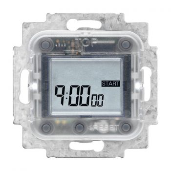 ABB Busch-Jaeger Inbouw Basiselement Tijdschakelaar Timer Countdown 1-9 Uur 6410-0-0391