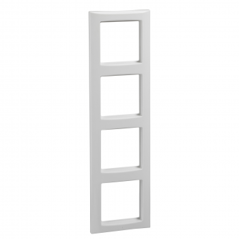 Elso Inbouw Joy Afdekraam 4-Voudig Echt Wit 264404