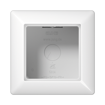 Jung AS500 Opbouwbak Opbouwkap 1-Voudig AS581AWW Echt Wit 85x85x47