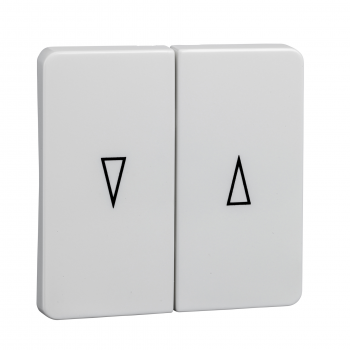 Elso Fashion Afdek Jaloezie Centraalplaat Wipvlak 213804 Echt Wit