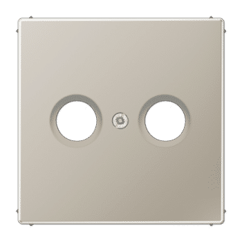 Jung LS990 Afdekking CAI radio/tv ES2990TV Edelstaal