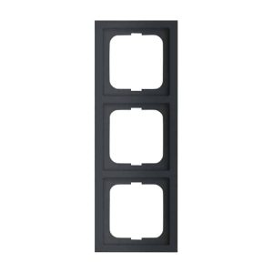Busch/J Future Linear Afdekraam 3V Mat Zwart Ip20 1723-885K - Afbeelding 3