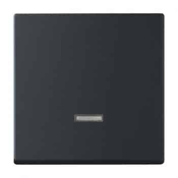 Busch/J Future Linear Bediening Dimmer Tiptoets Mat Zwart 6543-885-101