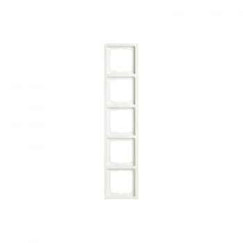 Busch-J Future Linear Afdekraam 5-V Mat Wit Ip20 1725/884K