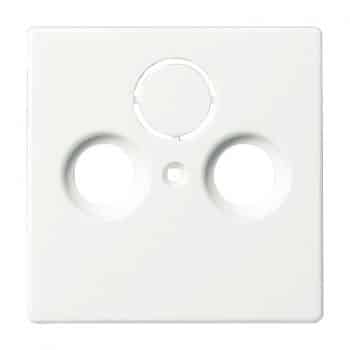 Busch/J Future Linear Centraalpl Antenne 2-V Mat Wit 1743-884