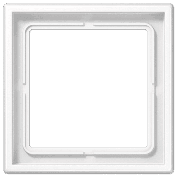 Jung Ls990 Afdekraam 1-V LS981WW Echt Wit Glans