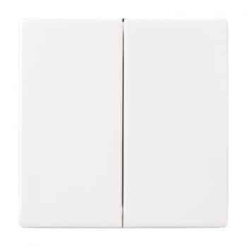 Busch-J Future Linear Wip Serie Aan-Uit Schakelaar Glans Wit 1785-84