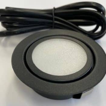 Hp- Led Meubelspot Inb. 230V 3W 3000K 280L 70X22X56 Zwart No-Dim