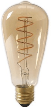 HP-Led FlexLed Filament Rustiek 4W E27 2200K 160L Gold Dim Hp-ST64-1*300