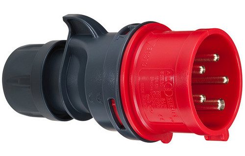 ABL Cee Stekker Rood 32Amp 4-Polig 3P+N S42.30