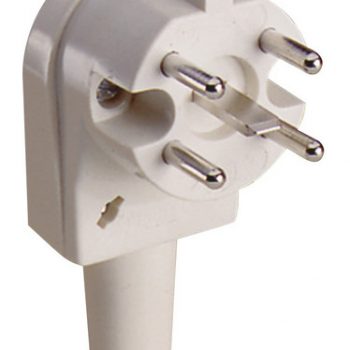 ABL Perilex Stekker 16Amp Haaks Crème 2407.110