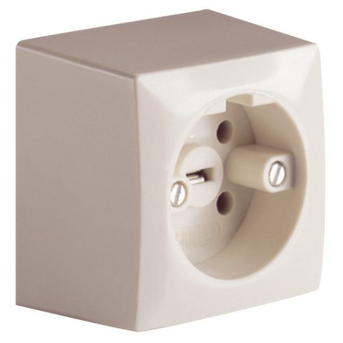 ABL Perilex Wcd 16Amp Opbouw Crème 2491010