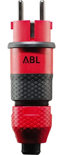 Stekker Ra ABL Rubber Rood Zwart Ip54 1529140 1121540