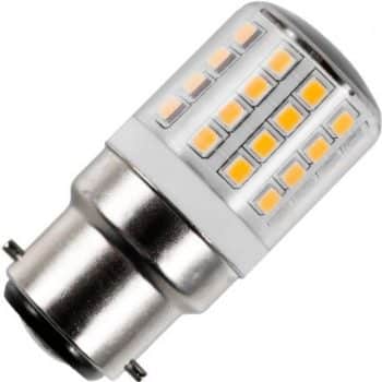 SPL LED L229355530 Ba22d Tube T27x58mm 320L 3W 830 Clear 240V  No-Dim