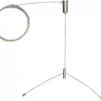 Lichtlijn Ophang Pendelset incl. 2m staalkabel