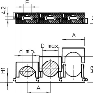 Obo Betterman Drukzadel 12-20Mm 2037 Grijs Per Stuk 2250209 - Afbeelding 3