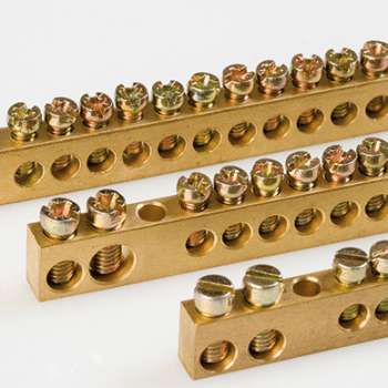 Aansluitblokken 10 Aansl. Aarde- Nul-Rail Tbv Inst.K. 4410 001 63