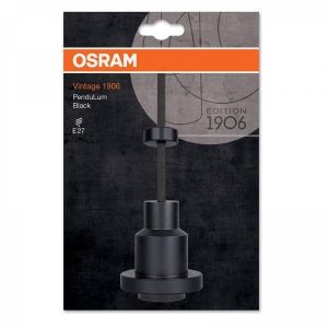 Osram Vintage Snoerpendel Met Lamphouder E27 2X0.75Mm 220Cm zwart 1906 - Afbeelding 3