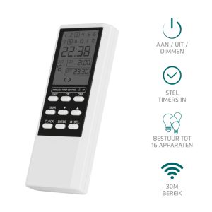 Klikaan Klikuit Zender Atmt-502 Afstandsbediening Voor 16 App Groot Lc