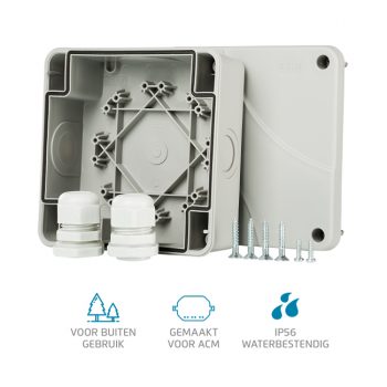 Klikaan Klikuit Montagedoos Owh-001 Ip-56 Stof- en Spatwater
