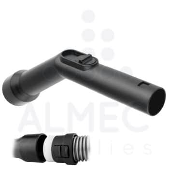 Pistoolgreep PVC 35mm luxe Incl.huls en klikring met nokje S500/600 S0362