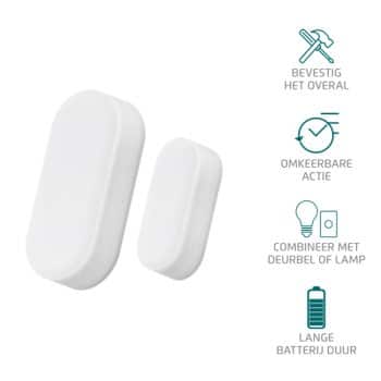Klikaan Klikuit Zender Acst-606 Draadloos Magneetcontact Voor Raam En
