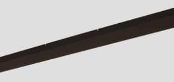 Plafondbalk Losse balk 1300x80x35mm 05-Mat Zwart incl. sleufophanging