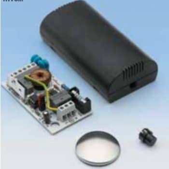 Relco LED Voetdimmer RT78SCLed 4-100W Touch Sensor Zwart 106x57x34