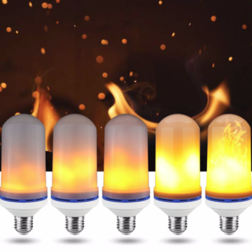 Vlamlamp Flamelamp 1300-2000K E27 2-4W Vlam Imitatie