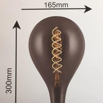 HP-Led Flexled Titanium Splash R165 6W E27 2200K 240L Dimbaar HP-G165