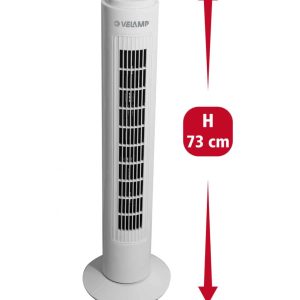 Velamp Tower Ventilator 45W 3-Stand met 2 uurs timer Roterend - Afbeelding 4