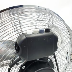 Grond Ventilator Chroom 50CM 3 Standen 75W Velamp - Afbeelding 4