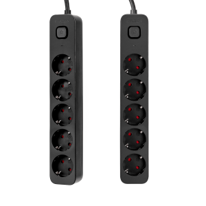 Aigostar Tafelcontactdoos Design Tcd 5-V 1.50M Ra. en Schakelaar Zwart - Afbeelding 3