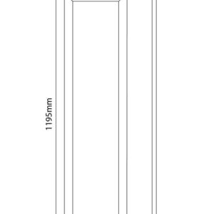 Tro- 173-025 Led Paneel 120x30 25W 150L/W Tri-White UGR>19 2Mtr EU PLUG - Afbeelding 4
