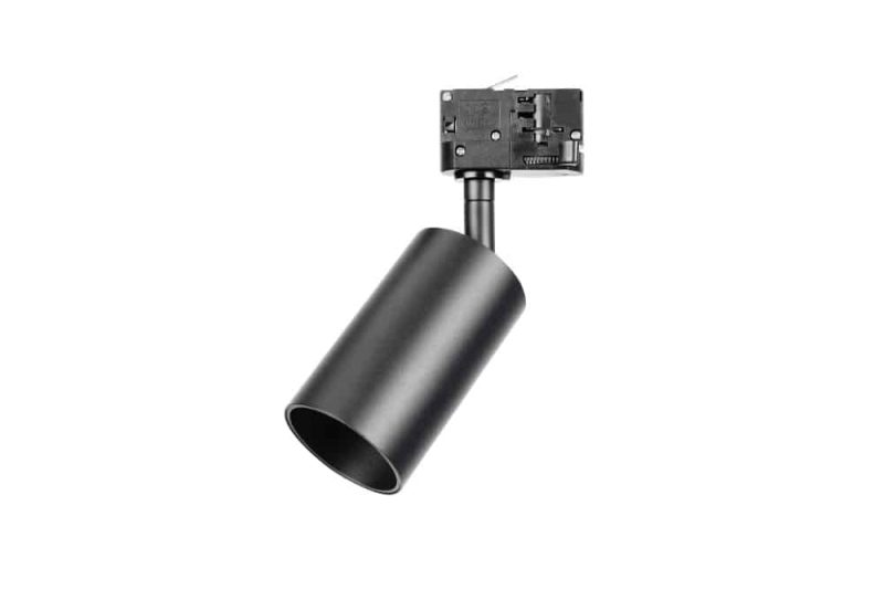 Accentplus 3-Fase S1 56mm Trackspot 1xGU10 100mm Zwart  ILNEV001
