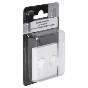 Ionled Dimmerknop Duo B&J Balance Afdek Echt Wit - Afbeelding 2