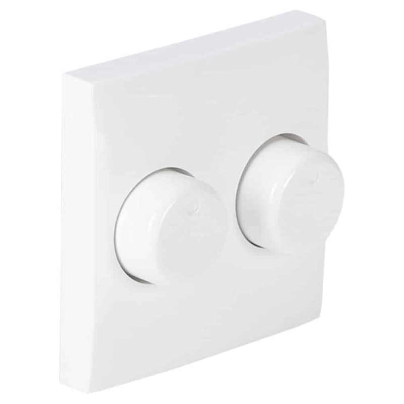 Ionled Dimmerknop Duo B&J Balance Afdek Echt Wit